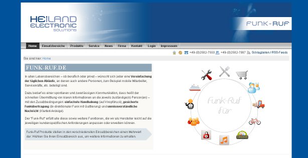screenshot funk-ruf.de